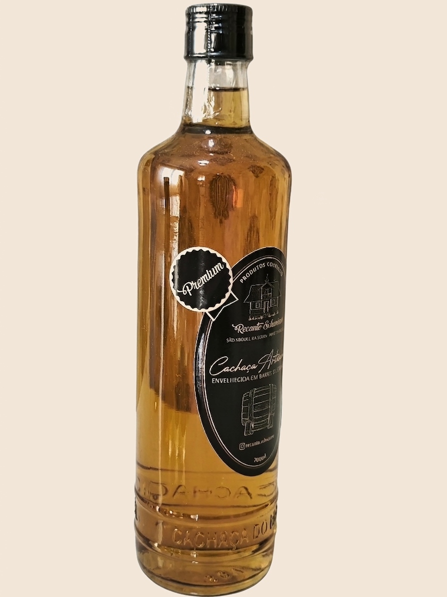 Cachaça Premium envelhecida 2 anos em carvalho Recanto Schwarzer — foto 2