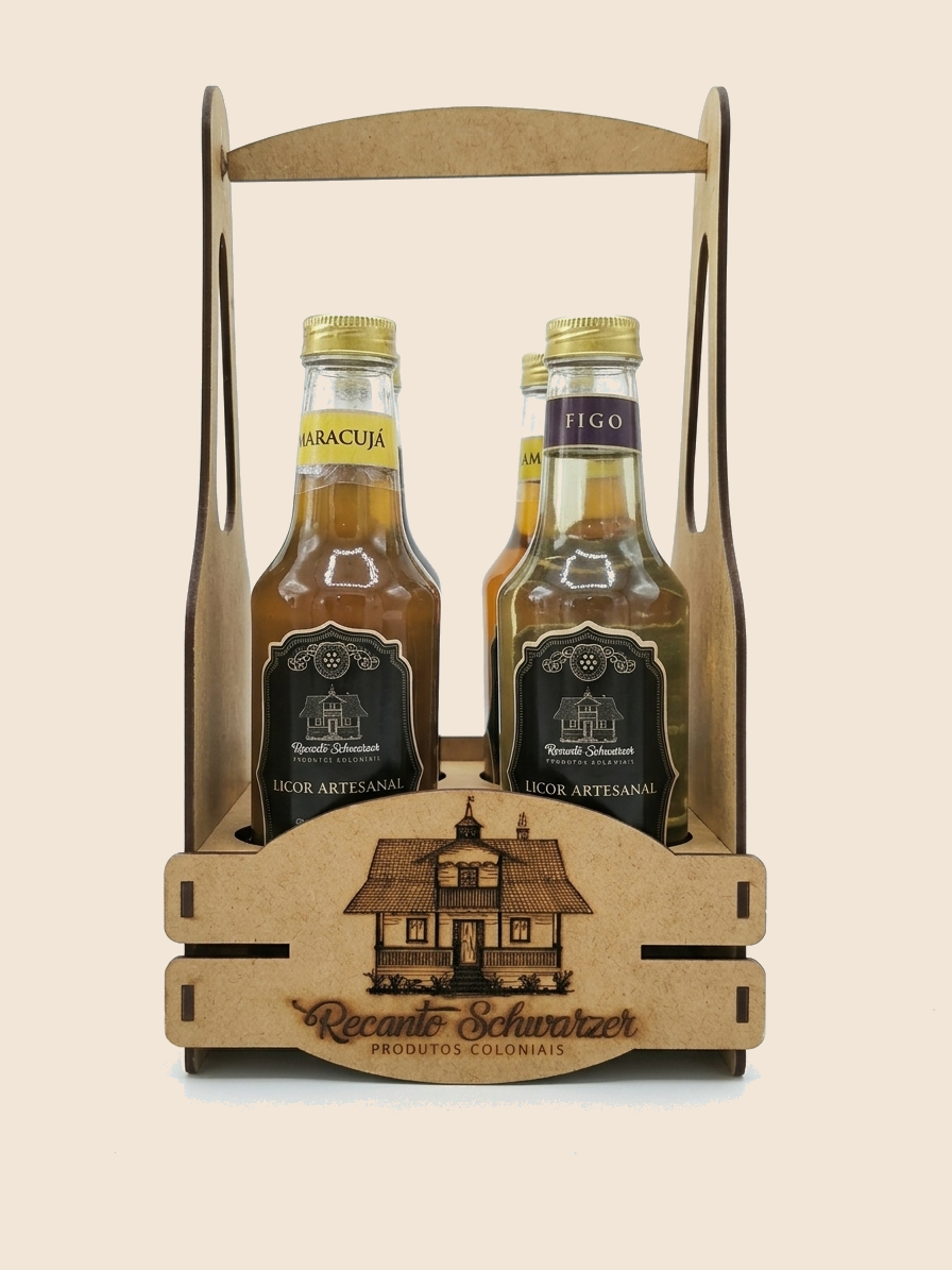 Engradado Sabores do Recanto — Linha Presentes