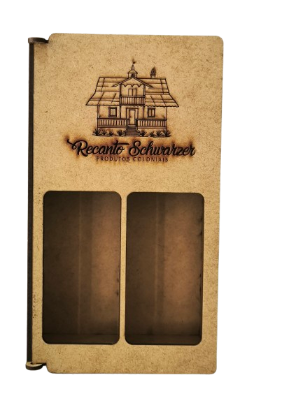 Kit presente com dois licores artesanais Recanto Schwarzer — foto 2