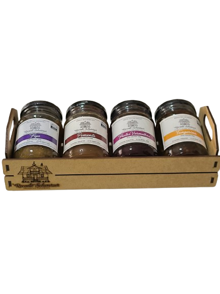 Kit com quatro geleias artesanais Recanto Schwarzer — foto 2