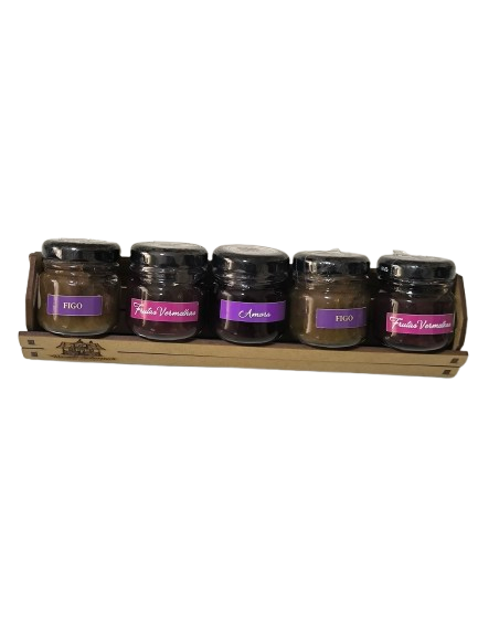 Kit Seleção de Mini Geleias — Linha Presentes