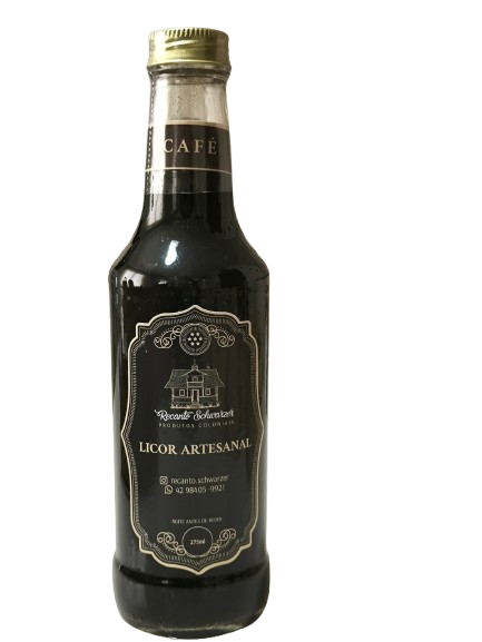 Licor artesanal de café Recanto Schwarzer